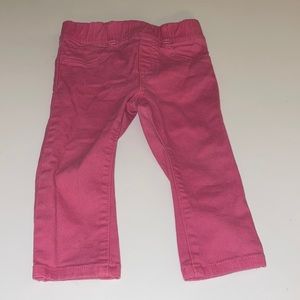 Garanimals infant girl leggings Pink pant Sz 18m